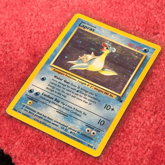 Lapras #10 – Pokémon Fossil – As Pictured - Picture 2 of 6